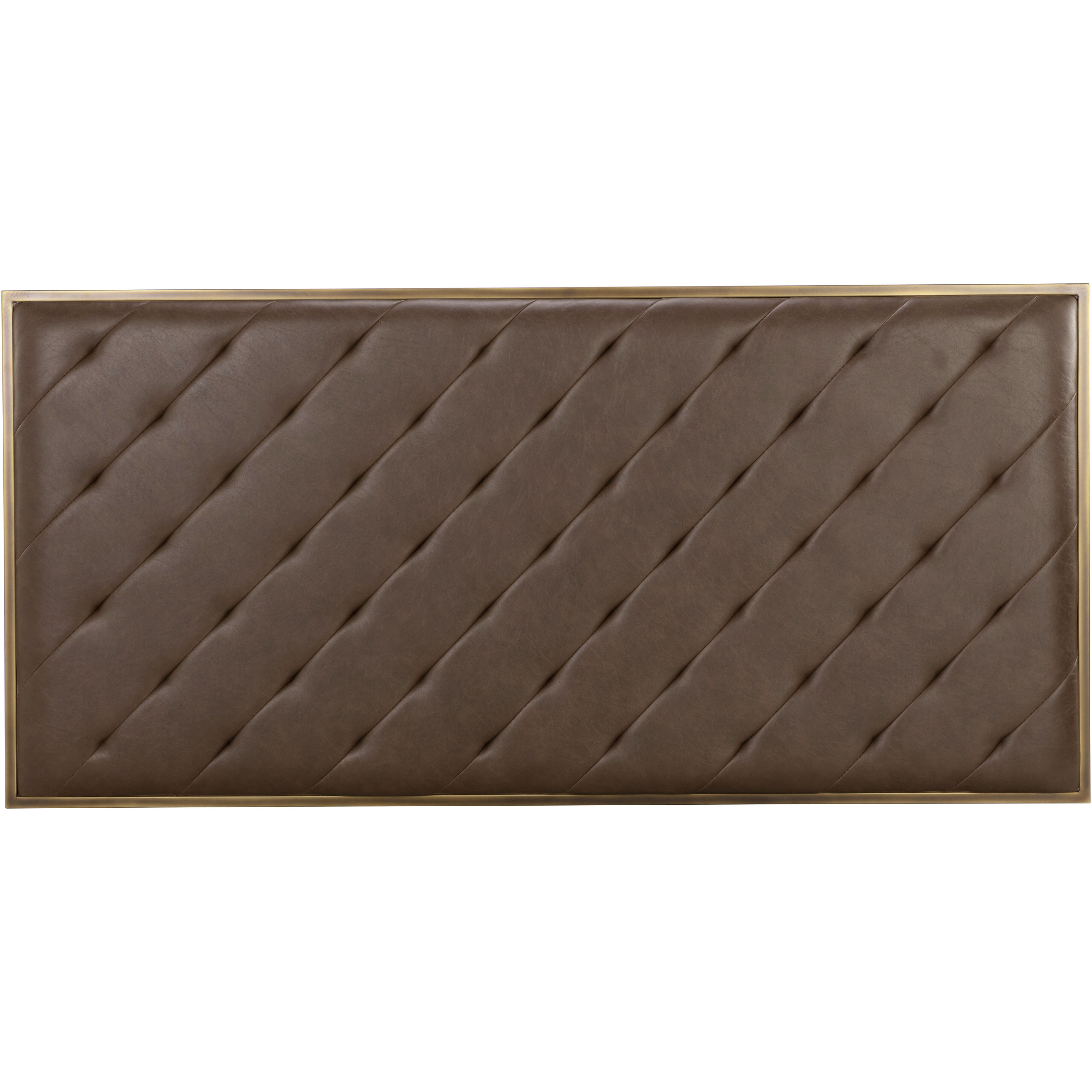 Kayla Vintage Cognac Bench